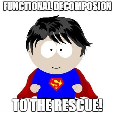 Functional decompositon to the rescue
